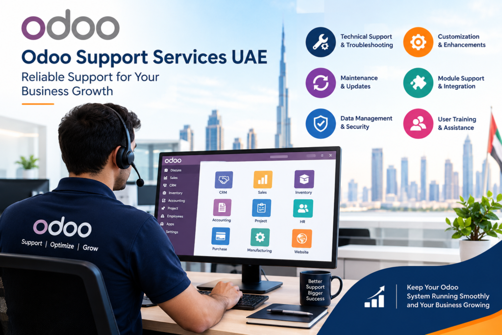 Odoo support services UAE